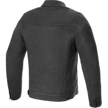 Smoke gray Alpinestars Garage Jacket, large size, stylish motorcycle jacket with durable material and modern design.