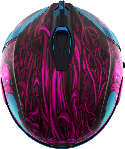 Pink ICON Airform™ helmet by Bill's Exhausts, MIPS® safety helmet in 2XL size with sleek helmet design.