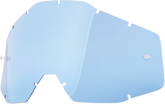 100% Accuri/Strata/Racecraft Lens - Blue 51001-002-02 - Howling Moto