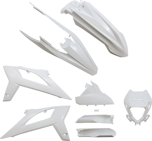 ACERBIS Full Replacement Body Kit - White 2936266812 - Howling Moto