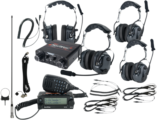 Bill's Exhausts NAVATLAS Intercom/Radio Kit NIROH4 engine communication system with radio and intercom features.