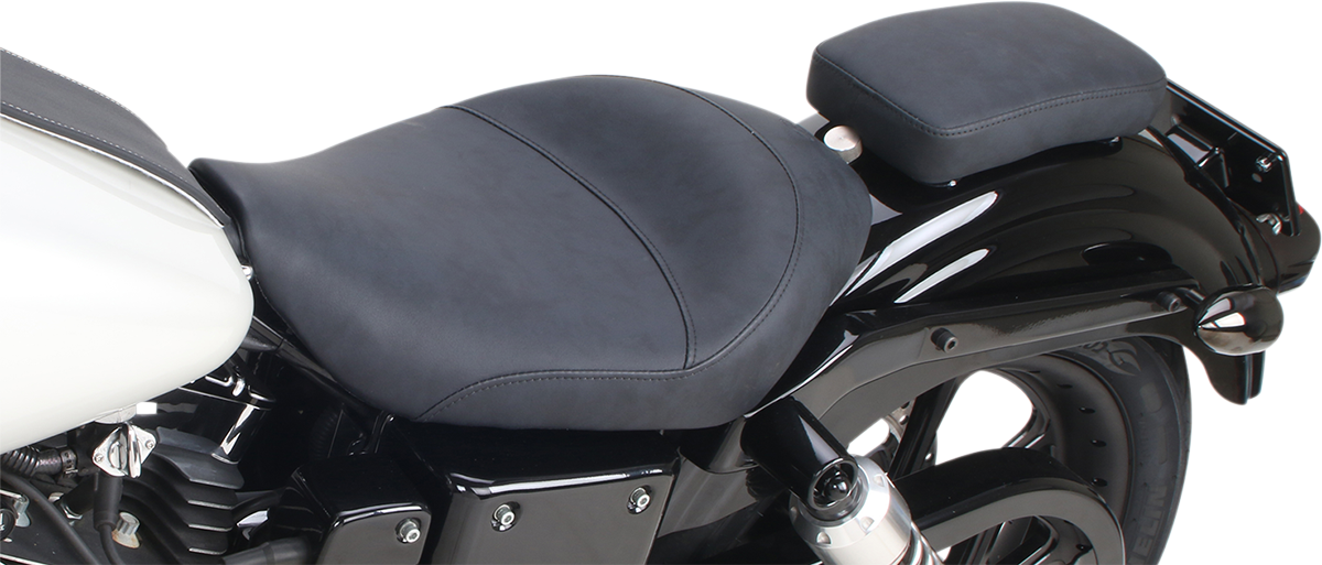 Brushed S3 saddle pad by Saddlemen, 6-inch seat width, black color, with textured surface and padded design for comfort.