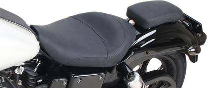 Brushed S3 saddle pad by Saddlemen, 6-inch seat width, black color, with textured surface and padded design for comfort.