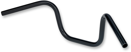 BILTWELL Chumps 8-inch black motorcycle handlebar with 6005-2012 model branding, designed for custom bike handlebars.