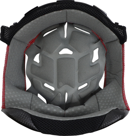 Black AFX FX-41DS helmet liner in 2XL size, with soft padding and adjustable straps, designed for motorcycle helmet comfort.