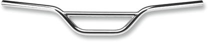 Chrome BILTWELL motorcycle handlebar by Bill's Exhausts, featuring a sleek curved design for custom motorcycle builds.