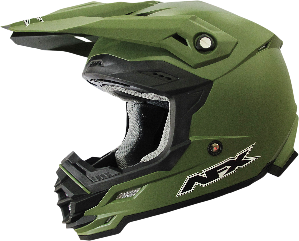 AFX FX-19R Helmet - Matte Olive - XL 0110-7043 - Howling Moto