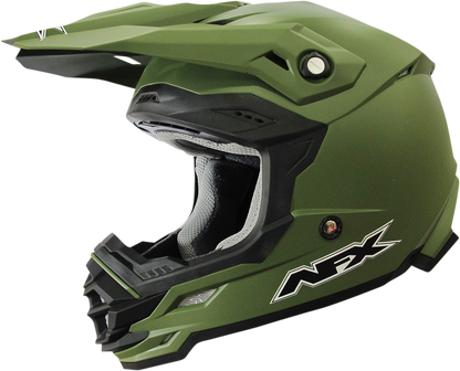 AFX FX-19R Helmet - Matte Olive - XL 0110-7043 - Howling Moto