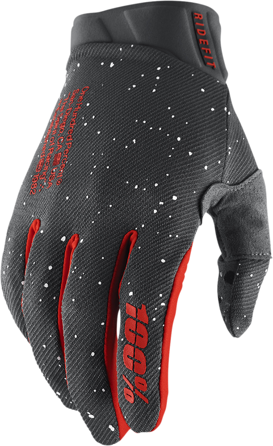 100% Ridefit Gloves - Mars - Medium 10010-00021 - Howling Moto