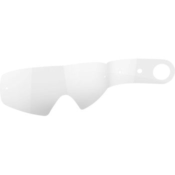 Alpinestars Youth Vision tear-off goggles with clear lenses, stacked in a pack, designed for youth motocross or dirt biking.