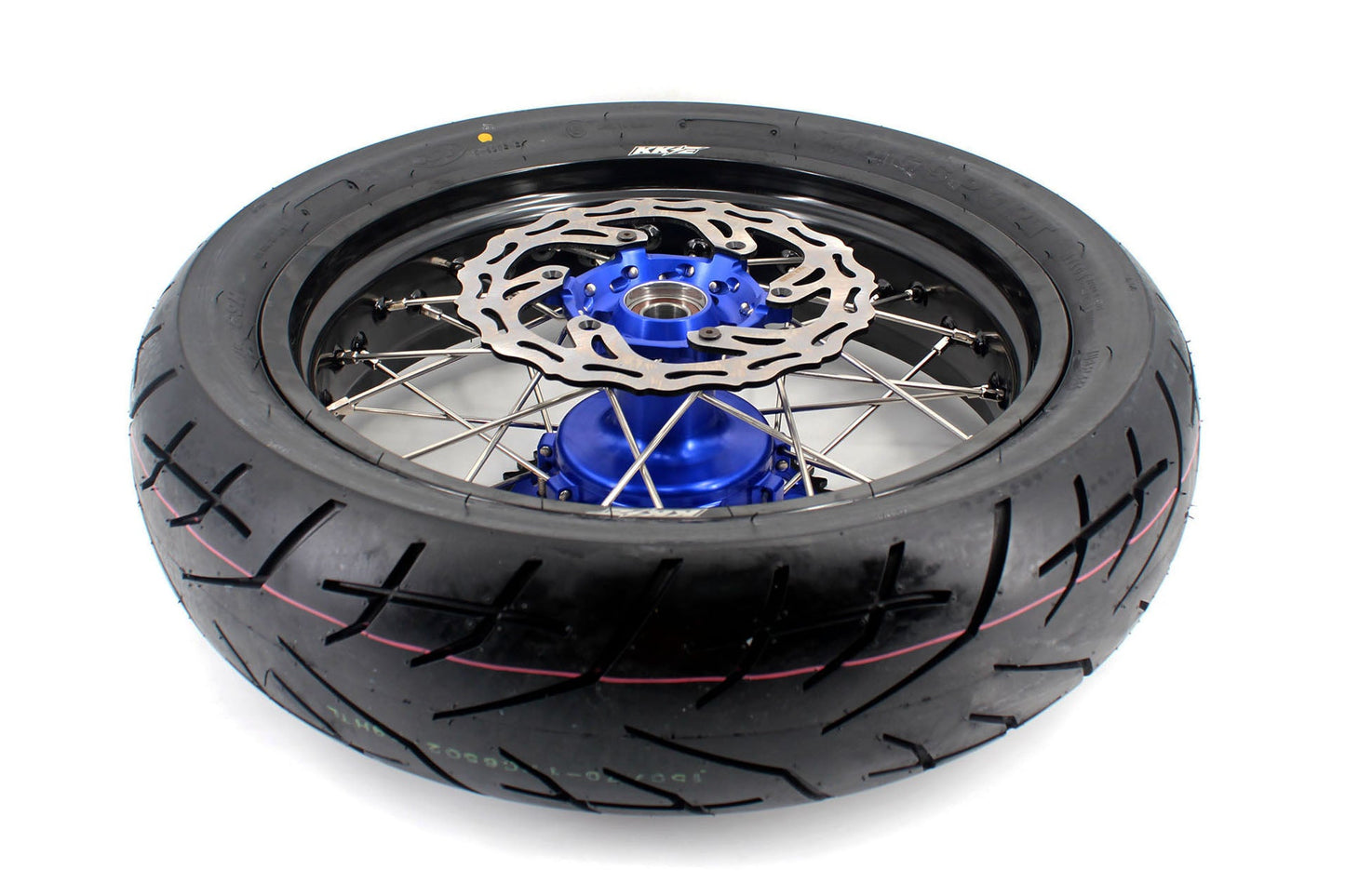 KKE 3.5/4.25*17inch CUSH DRIVE Supermoto Wheels For YAMAHA YZ125 YZ250 YZ450FX YZ250F YZ450F WR450F Tires - Howling Moto