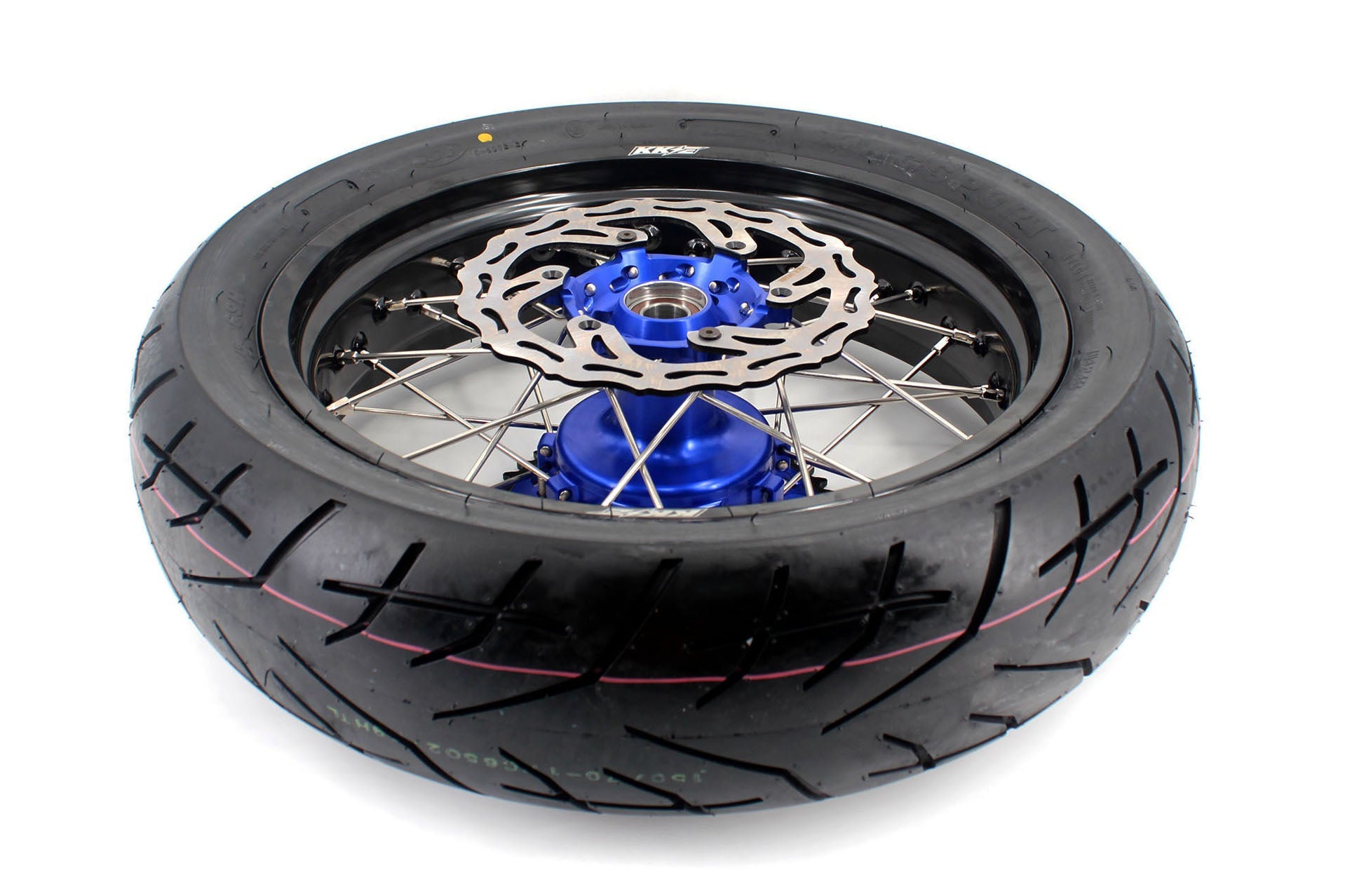 KKE 3.5/4.25*17inch CUSH DRIVE Supermoto Wheels For YAMAHA YZ125 YZ250 YZ450FX YZ250F YZ450F WR450F Tires - Howling Moto