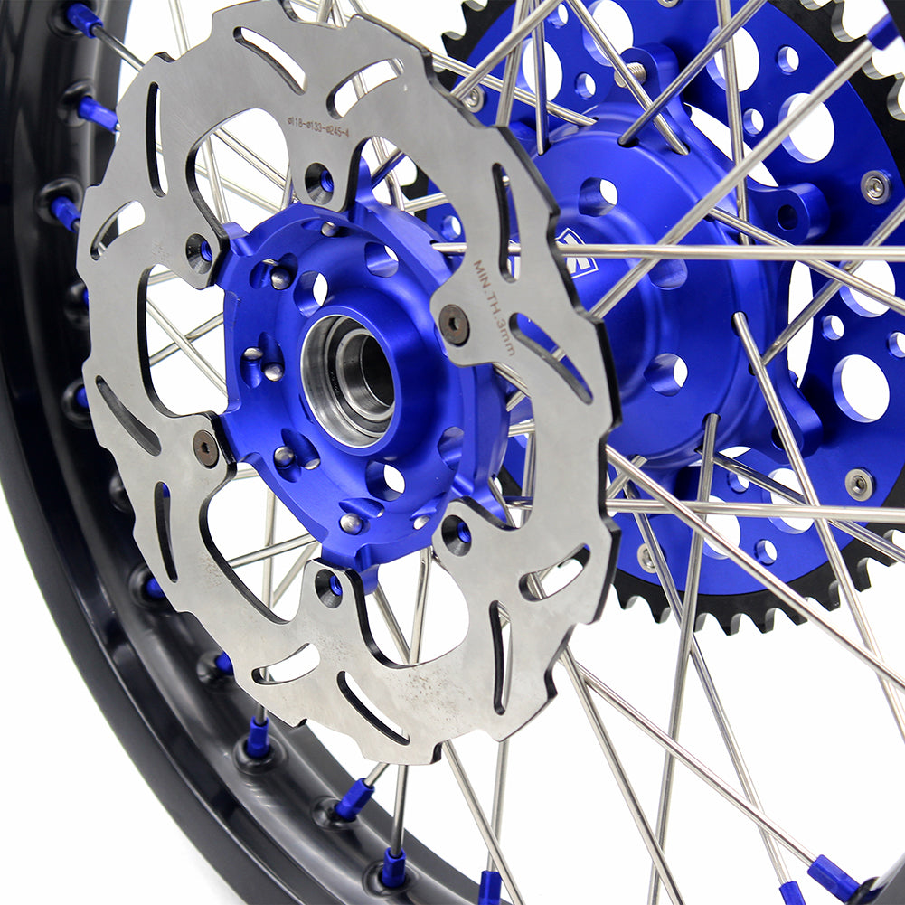 KKE 21 18 Wheels for Yamaha WR250F 2017-2018 WR450F 2016-2018 270MM/245MM Disc - Howling Moto