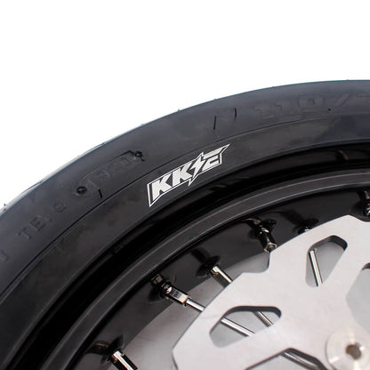 KKE 3.5/4.25*17" Supermoto Wheels For SUZUKI DRZ400SM 2005-2024 CST Tires - Howling Moto
