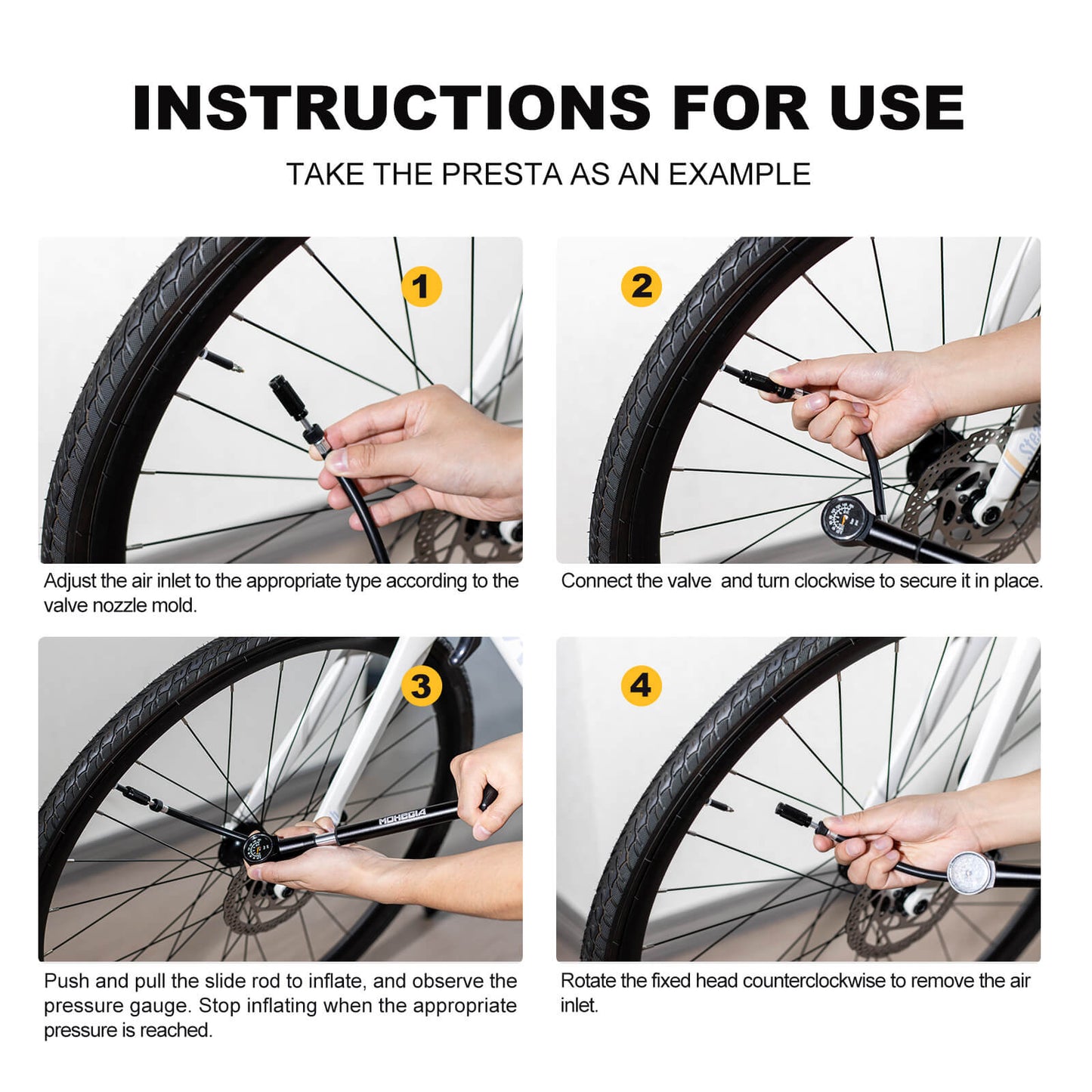 Hycline bicycle hand pump with 160 PSI capacity for bike tire inflation, compact and portable bike pump for cycling enthusiasts.
