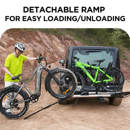 Cravot Foldable E-Bike Loading Ramp – Aluminum, 100 lb Capacity