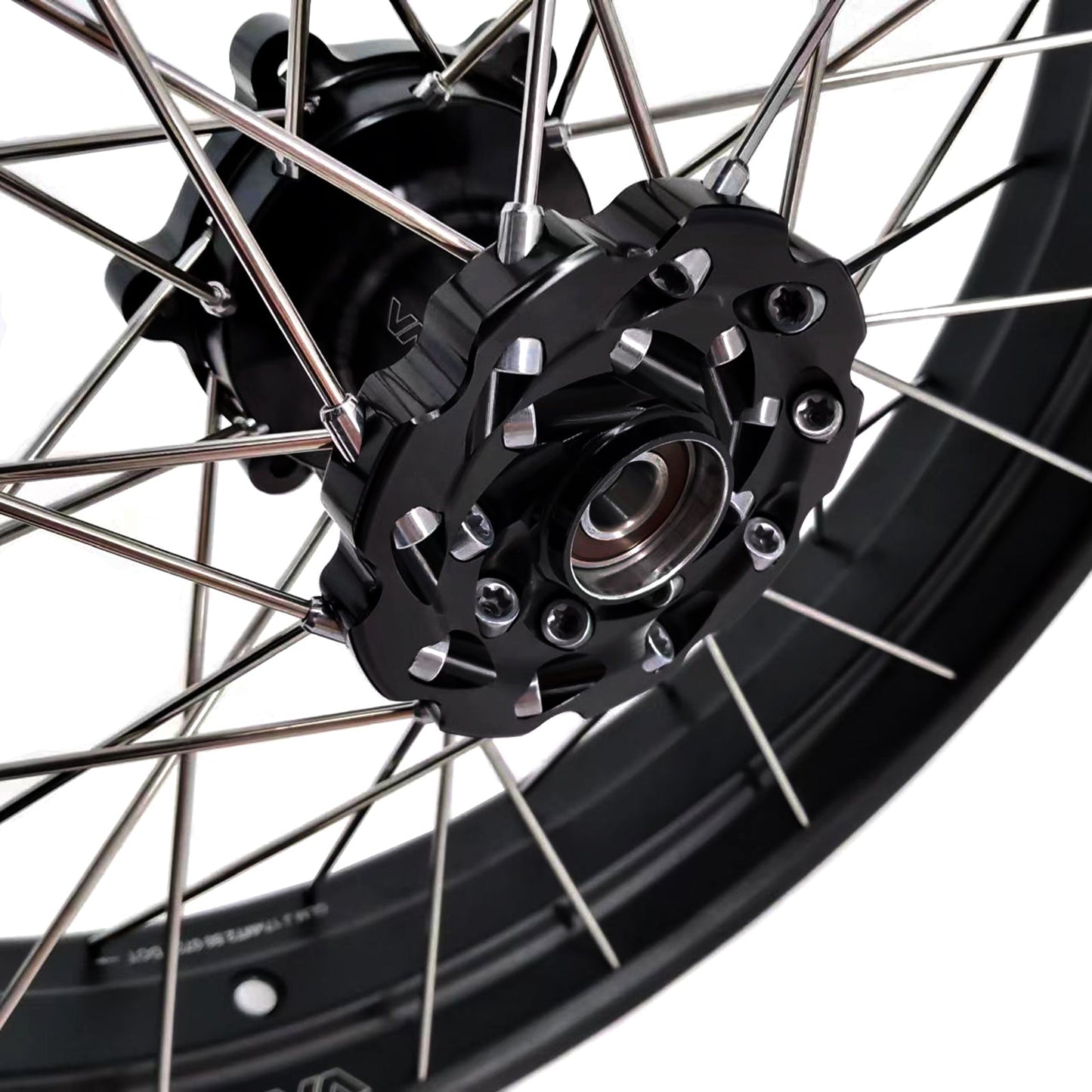 VMX 2.5*17/3.5*17 CUSH Drive Tubeless Wheels Rim For Husqvarna Svartpilen 401 2020-2021 - Howling Moto