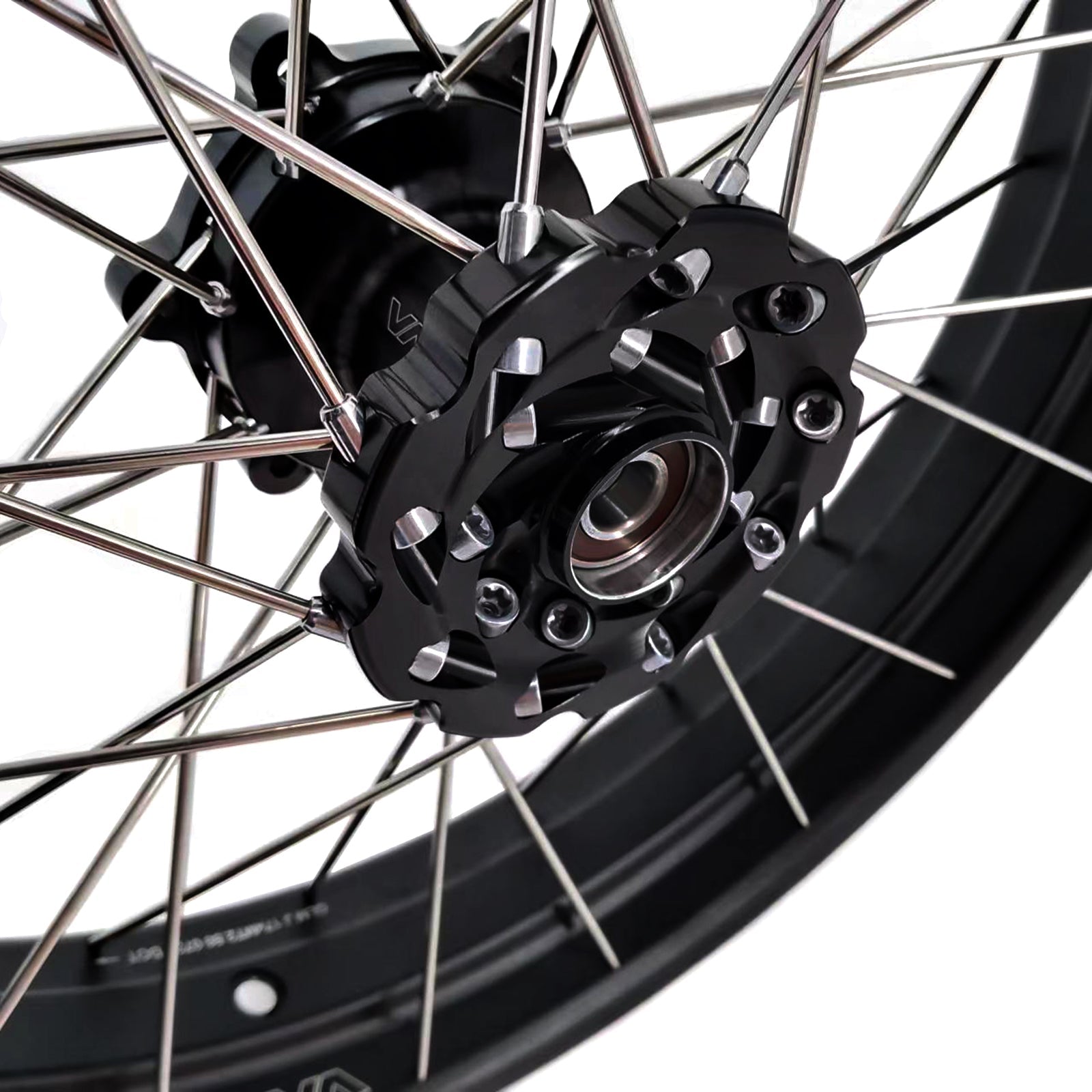 VMX 2.5*17/3.5*17 CUSH Drive Tubeless Wheels Rim For Husqvarna Svartpilen 401 2020-2021 - Howling Moto