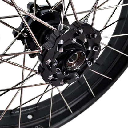 VMX 2.5*17/3.5*17 CUSH Drive Tubeless Wheels Rim For Husqvarna Svartpilen 401 2020-2021 - Howling Moto