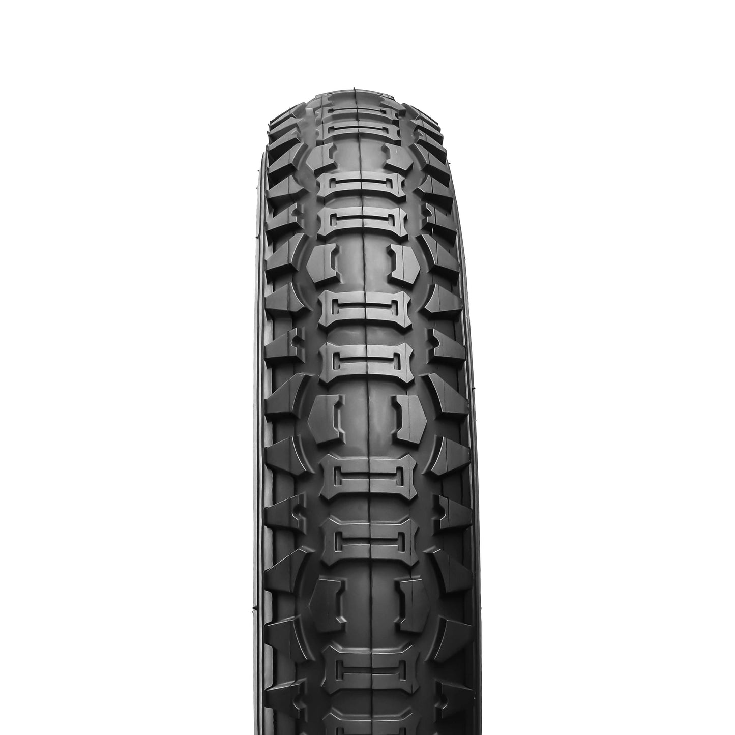 Hycline Bones Fat Bike Tire 20x4.0 for e-bikes and all-terrain fat biking, showing tread pattern and sidewall details.