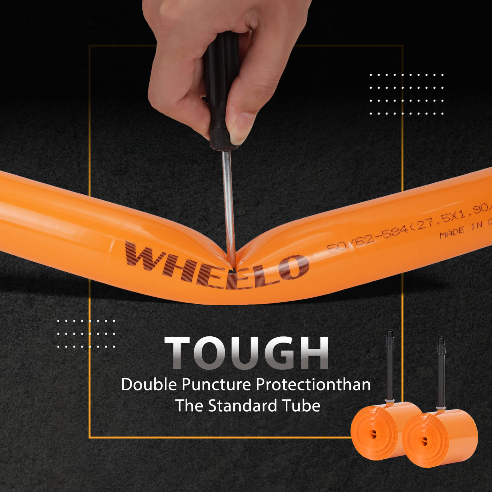 TPU Road Bike Tube - 700×35C-47C - Howling Moto