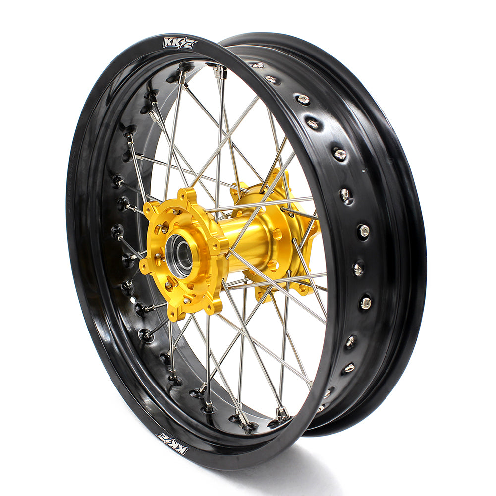 KKE 17Inch Supermoto Dirtbike Wheels For SUZUKI DRZ400SM 2005-2024 - Howling Moto