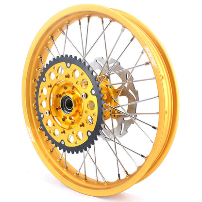 KKE 21 & 19 Wheels Gold Rims For SUZUKI RM125 2001-2007 RM250 2001-2008 - Howling Moto