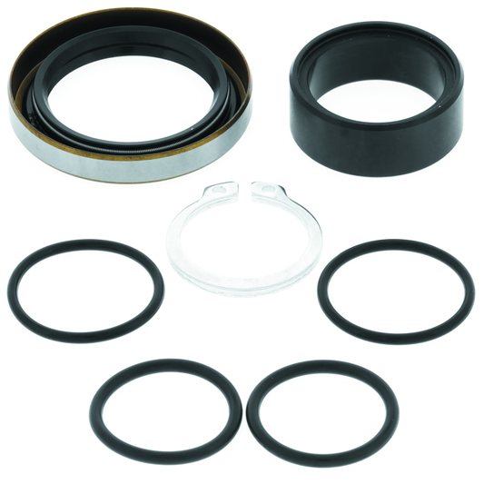 QuadBoss countershaft bushing and seal kit for Yamaha and Polaris Outlaw 525, includes replacement parts and seals.