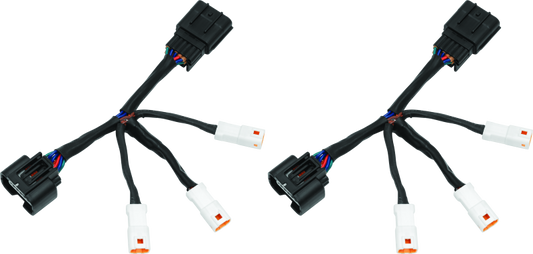 Kuryakyn wiring adapter kit for 2018-2020 Honda GL1800 Gold Wing motorcycle, with connectors and wiring components visible.