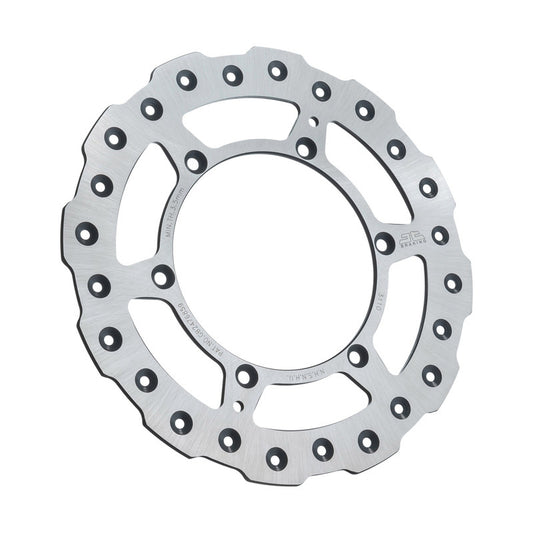 JT rear brake rotor SS self-cleaning for Suzuki off-road models, showing the durable, metallic brake rotor with vented design.