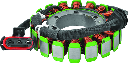 QuadBoss Polaris ACE 900 SP stator replacement part for powersports vehicles, showing the stator coil and electrical components.