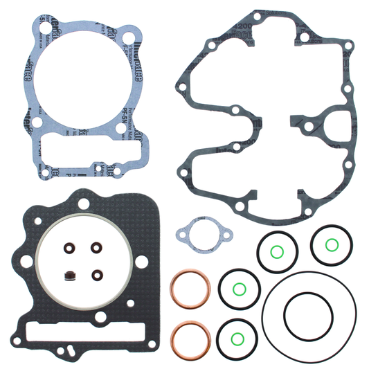 QuadBoss Honda TRX400EX top end gasket set for 2009-2014 models, includes engine gaskets and seals for top end repair.