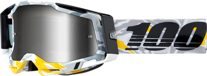 100% Racecraft 2 Goggles - Korb - Silver Mirror 50010-00019 - Howling Moto