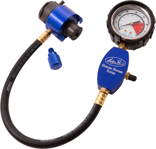 MOTION PRO, Motion Pro Cooling System Tester 15.75mm & 20mm for Motorcycle and UTV/ATV Radiators