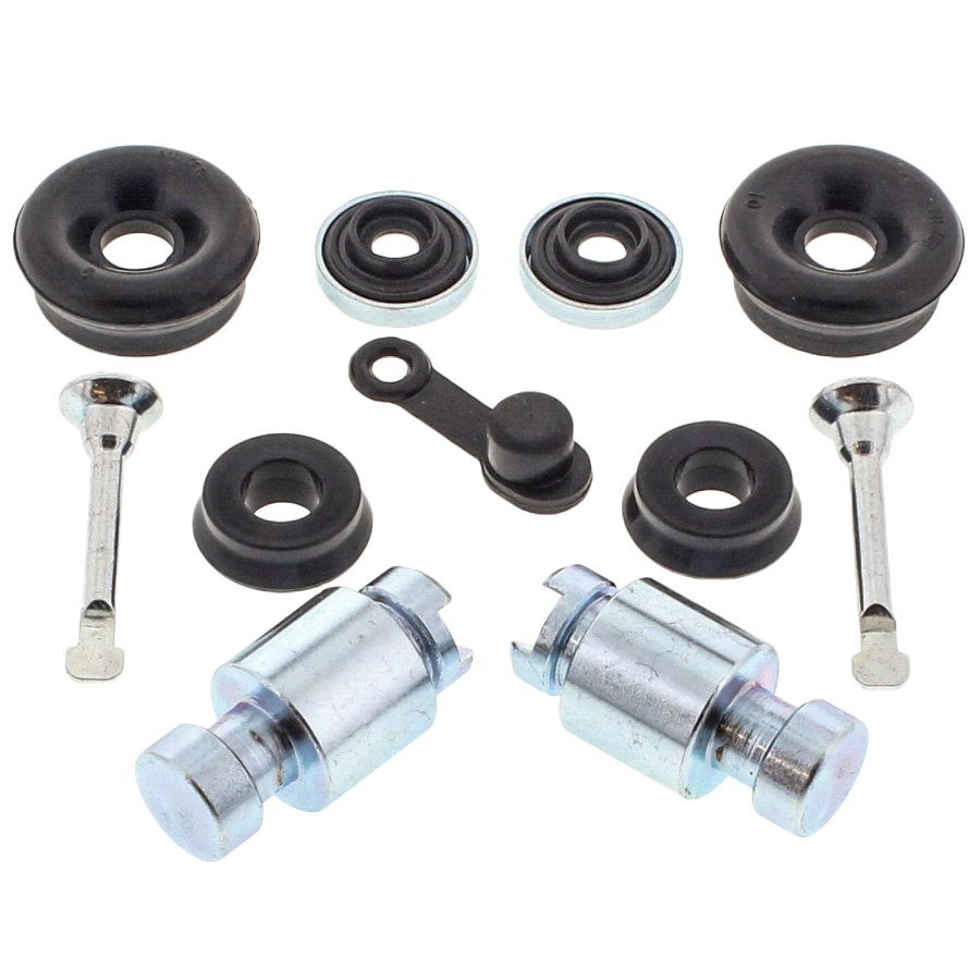 ALL BALLS Wheel Cylinder Rebuild Kit 18-5007 for restoring braking performance, shown with components and seals.