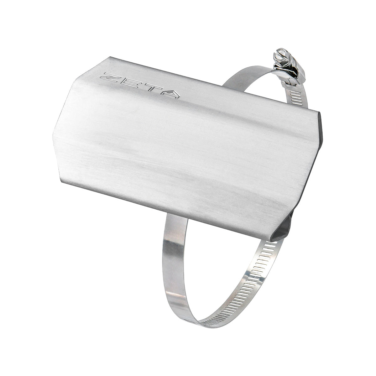 ZETA, ZETA Silencer Heat Guard Silver ZE52-2909 for Motorcycle Exhaust Protection