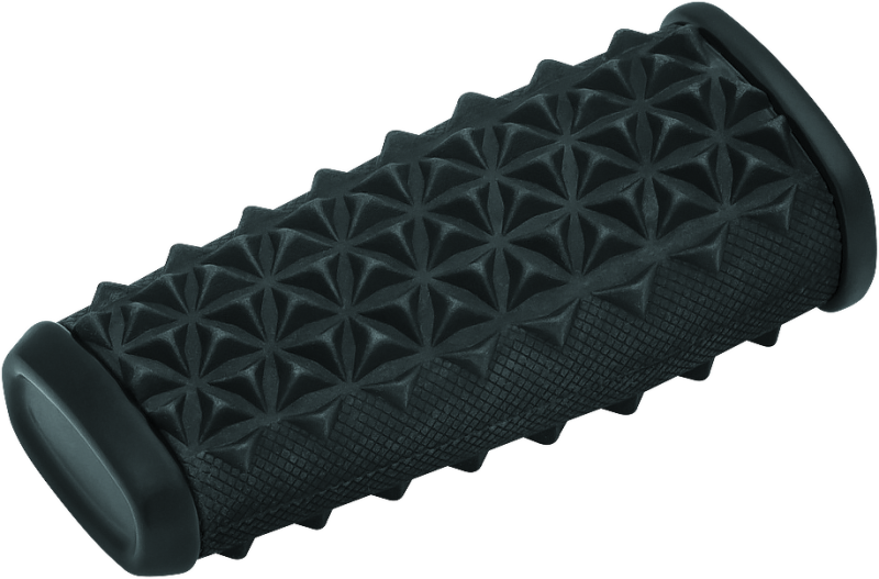 Kuryakyn Thresher shift peg in black for Victory Motorcycles, showing the textured grip and sleek design for motorcycle gear.