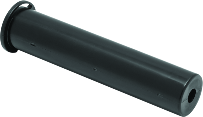 Kuryakyn throttle tube for 2018 Indian Chief and Chieftain motorcycles, showing the black metal throttle component.