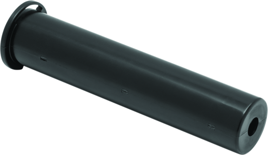 Kuryakyn throttle tube for 2018 Indian Chief and Chieftain motorcycles, showing the black metal throttle component.