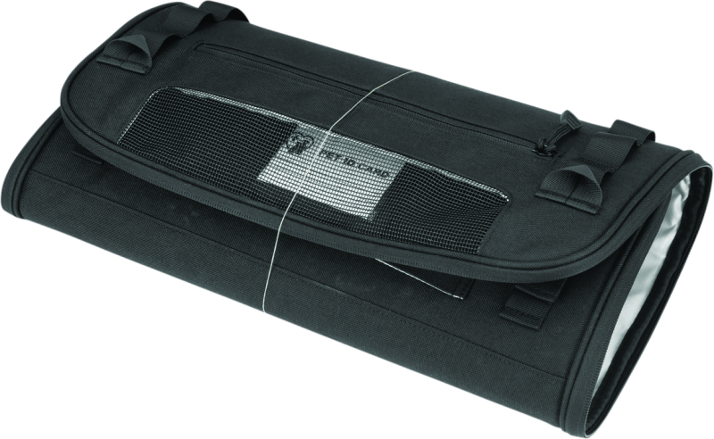 Kuryakyn Pet Palace Flyweight Carrier for travel and powersports, featuring durable fabric and secure zippers for pet safety.