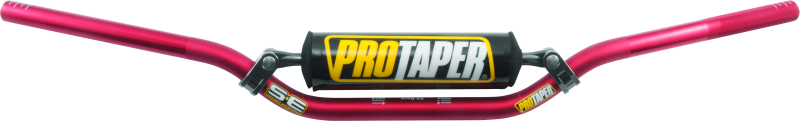 ProTaper SE SX Race Handlebar in red, lightweight motorcycle handlebar with ergonomic design and durable construction.