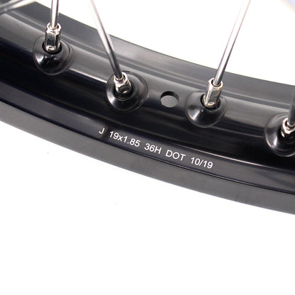 KKE 1.85*19 & 2.15*19 Flat Track Wheels Rim For Yamaha YZ125 YZ250 YZ250F YZ450F - Howling Moto