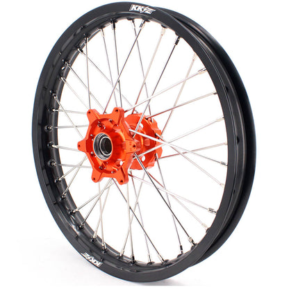KKE 1.85*19 & 2.15*19 Flat Track Wheels for KTM EXC EXC-F EXC-W 125-530CC 2003-2024 Spoked Rims - Howling Moto