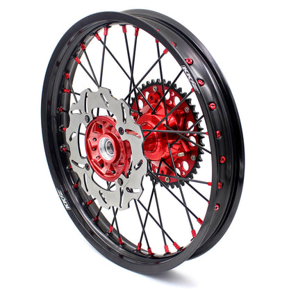 KKE 21 & 19 Cast Wheels for HONDA CR125R 96-97 CR250R 1996 CR500R 96-01 Black Spoke Disc - Howling Moto