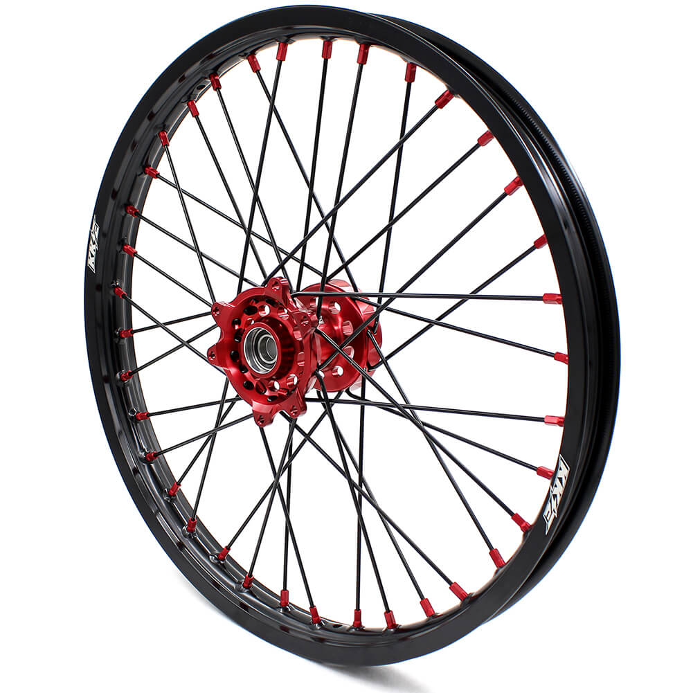 KKE 21in. 19in.  or 21in. 18in. Motorcycle Spoked Wheels Rims For HONDA CRF250R 2004-2013 CRF450R 2002-2012 - Howling Moto