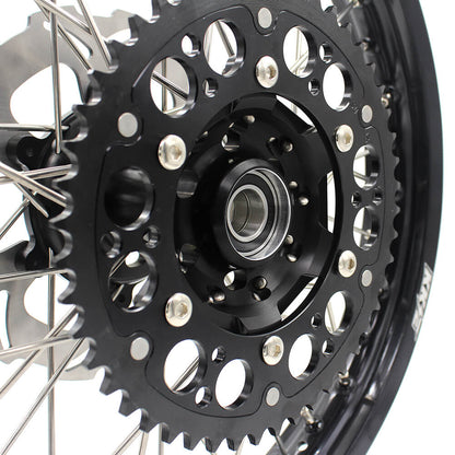 KKE 21 & 19 MX Spoked Wheels Fit SUZUKI RM125 1996-2007 RM250 1996-2008 - Howling Moto