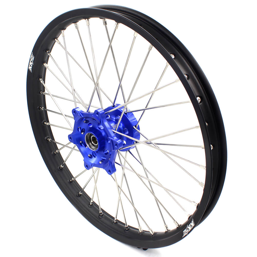 KKE 21 & 18 Enduro Wheels for Yamaha WR250X 2008-2011 Blue - Howling Moto