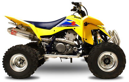 YOSHIMURA Yoshimura Signature RS-2 full system exhaust for UTV, featuring polished metal and brand logo on the muffler.