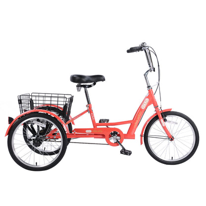 Hycline Knus KT03 26-inch adult tricycle with a sturdy frame, comfortable seat, and three wheels for stable riding.