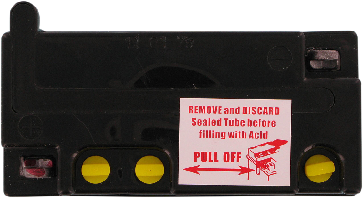 PARTS UNLIMITED, Parts Unlimited 6N112D Conventional Battery – Reliable Motorcycle Power Source
